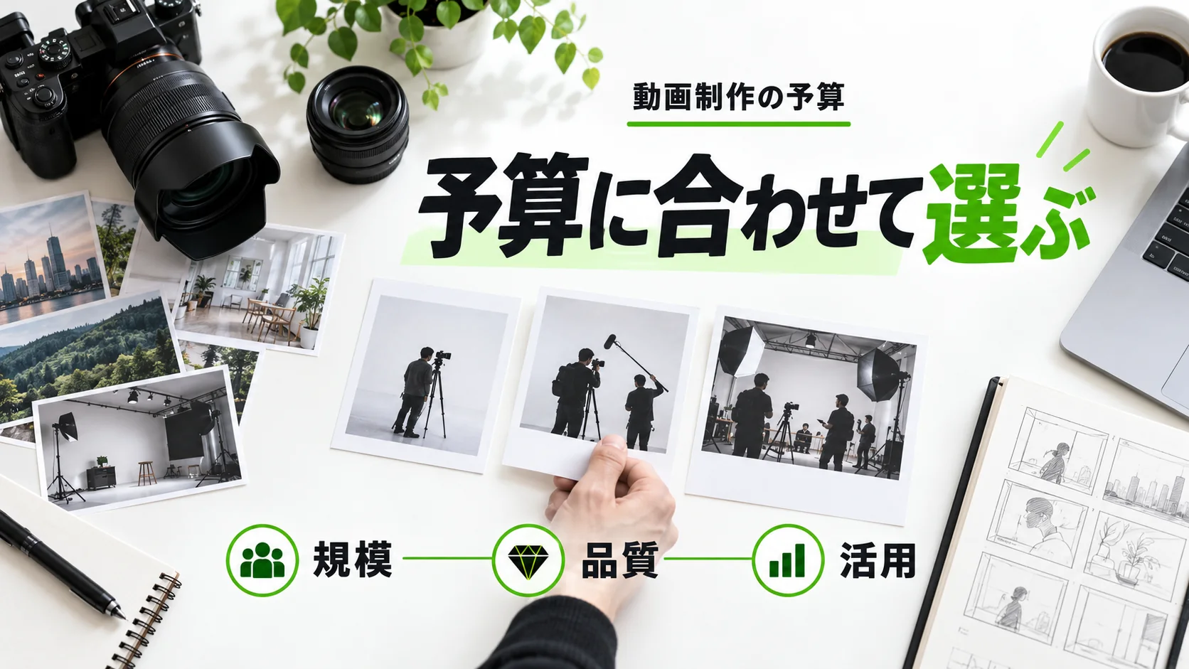 予算別動画制作ガイド：効果を最大化する賢い投資戦略