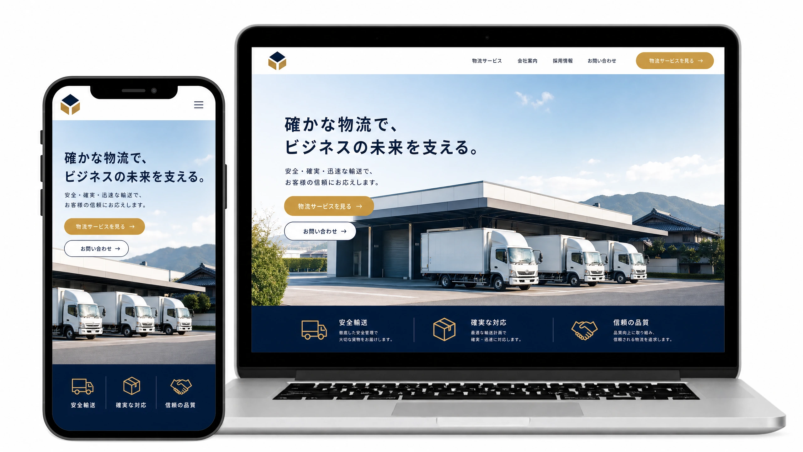 京都の物流企業|コーポレートサイト制作