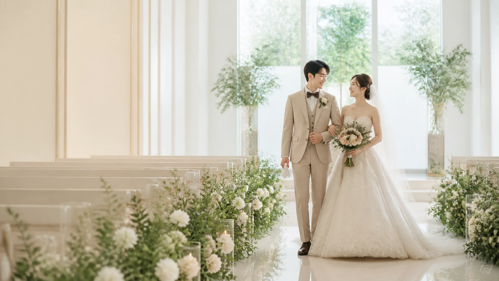 結婚式場｜ホームページ用メインビジュアル動画制作
