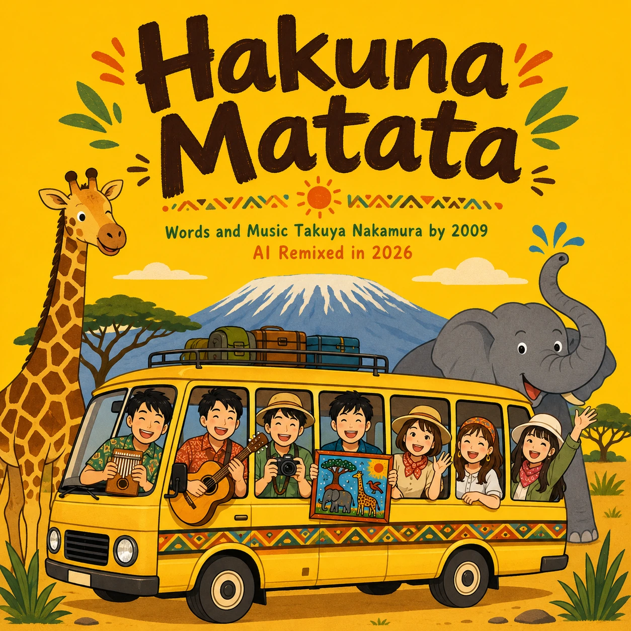 Hakuna Matata AIハイブリッド楽曲リミックス